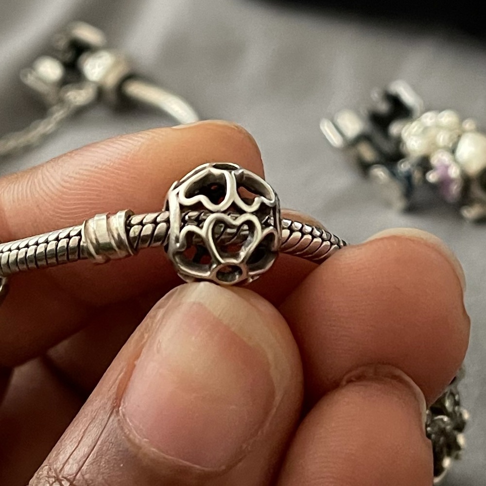 Authentic Flower Pandora Charm - Picture 2 of 5